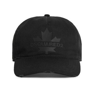 �f�B�[�X�N�G�A�[�h �����Y �X�q �A�N�Z�T���[ Maple leaf-appliqu䩘R baseball cap Black