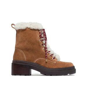 �x���i���h ���f�B�[�X �u�[�c �V���[�Y 50mm north lace-up shearling boots Brown