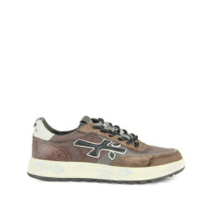 �v���~�A�[�^ �����Y �X�j�[�J�[ �V���[�Y Nous panelled sneakers Brown