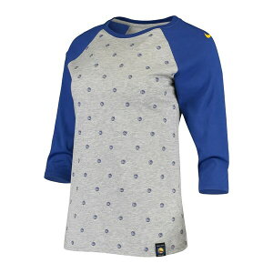 �i�C�L ���f�B�[�X �J�b�g�\�[ �g�b�v�X Three-quarter sleeve baseball top Grey