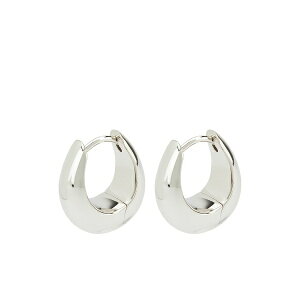 �g���E�b�h ���f�B�[�X �s�A�X���C�������O �A�N�Z�T���[ Ice hoop earrings Silver