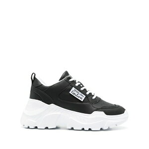 �x���T�[�` ���f�B�[�X �X�j�[�J�[ �V���[�Y Panelled sneakers Black