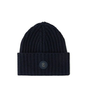 �{�O�i�[ �����Y �X�q �A�N�Z�T���[ Kilian logo-patch beanie hat Blue