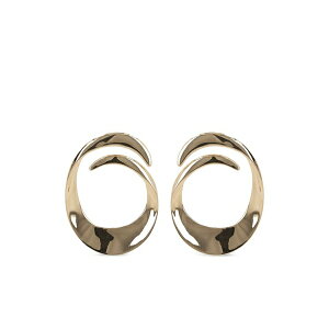 �Z���t�E�|�[�g���C�g ���f�B�[�X �s�A�X���C�������O �A�N�Z�T���[ Swirl earrings Gold