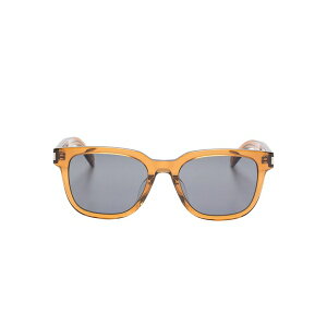 �T�����[���� �A�C�E�F�A �����Y �T���O���X�E�A�C�E�F�A �A�N�Z�T���[ Square-frame sunglasses Brown