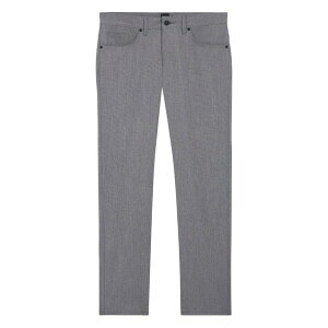 �{�X �����Y �J�W���A���p���c �{�g���X M䩘Rlange-effect slim-fit trousers Grey