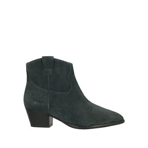 �y���������z �A�b�V�� ���f�B�[�X �u�[�c �V���[�Y Ankle boots Green