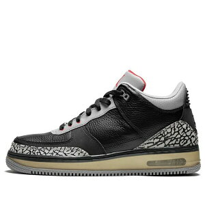 Air Jordan �W���[�_�� �����Y �X�j�[�J�[ �yAir Jordan Fusion 3 'Black Cement' 323626-061�z �T�C�Y US_11.5(29.5cm)
