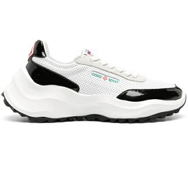 Casablanca カサブランカ メンズ スニーカー 【Casablanca Atlantis Leather Trainer】 サイズ EU_47(32.0cm) White Black