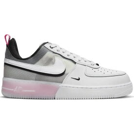 Nike ナイキ メンズ スニーカー 【Nike Air Force 1 Low React】 サイズ US_10.5(28.5cm) White Black Pink Spell
