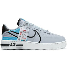 Nike ナイキ メンズ スニーカー 【Nike Air Force 1 Low React】 サイズ US_8.5(26.5cm) 3M Pack Pure Platinum Baltic Blue