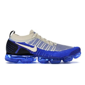 Nike ナイキ メンズ スニーカー 【Nike Air VaporMax 2】 サイズ US_8.5(26.5cm) Light Cream Racer Blue