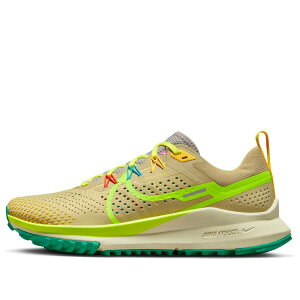 Nike �i�C�L ���f�B�[�X �X�j�[�J�[ Brown/Yellow/Green �y(WMNS) Nike React Pegasus Trail 4 GTX 'Brown Yellow' DJ6159-700�z �T�C�Y US_7.5(24.5cm)