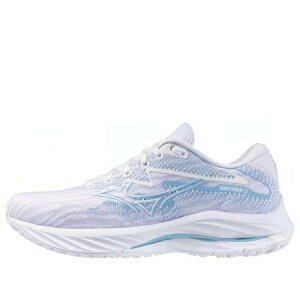 Mizuno �~�Y�m ���f�B�[�X �X�j�[�J�[ White/Light Blue �y(WMNS) Mizuno Wave Rider 27 'White Light Blue' J1GD230676�z �T�C�Y US_6.5(23.5cm)