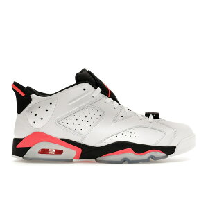 Jordan �W���[�_�� �����Y �X�j�[�J�[ �yJordan 6 Retro Low Infrared White�z �T�C�Y US_9.5(27.5cm) White/Infrared 23-Black