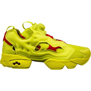 Reebok ���[�{�b�N �����Y �X�j�[�J�[ �yReebok Instapump Fury Packer Shoes OG Division Hyper Green�z �T�C�Y US_6.5(24.5cm) Hyper Green/Red