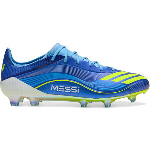 adidas �A�f�B�_�X �����Y �X�j�[�J�[ �yadidas F50 Elite FG Messi Vis10n Pack�z �T�C�Y US_8(26.0cm) Royal Blue/Solar Yellow/Semi Blue Burst