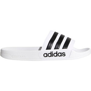 adidas �A�f�B�_�X �����Y �X�j�[�J�[ �yadidas Adilette Cloudfoam Slides Cloud White Core Black�z �T�C�Y US_M_13 Cloud White/Core Black/Cloud White