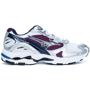 Mizuno �~�Y�m �����Y �X�j�[�J�[ �yMizuno Wave Rider 10 White Dark Purple�z �T�C�Y US_8(26.0cm) White/Dark Purple