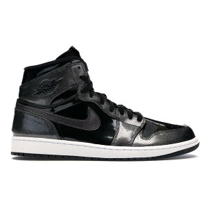Jordan �W���[�_�� �����Y �X�j�[�J�[ �yJordan 1 Retro Black Patent�z �T�C�Y US_M_18 Black/Black-Anthracite-White