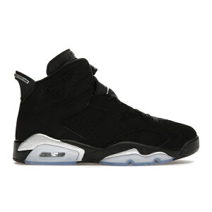 Jordan �W���[�_�� �����Y �X�j�[�J�[ �yJordan 6 Retro Chrome�z �T�C�Y US_M_18 Black/Black/Metallic Silver