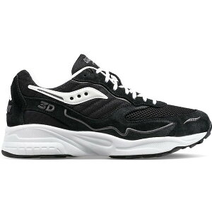Saucony �T�b�J�j�[ �����Y �X�j�[�J�[ �ySaucony 3D Grid Hurricane Black White�z �T�C�Y US_11.5(29.5cm) Black/White