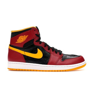 Jordan �W���[�_�� �����Y �X�j�[�J�[ �yJordan 1 Retro Human Highlight�z �T�C�Y US_9(27.0cm) Black/Yellow/Red