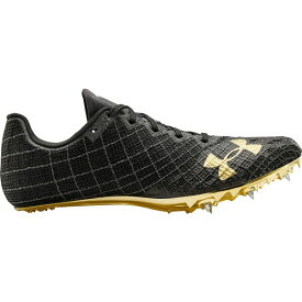 アンダーアーマー メンズ 陸上 スポーツ Under Armour Sprint Pro 3 Track and Field Shoes Black/Gold