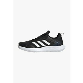 アディダス メンズ バスケットボール スポーツ DEFIANT SPEED - Multicourt tennis shoes - core black/ftwr white/grey four