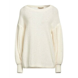 【送料無料】 ジェントリーポルトフィーノ レディース ニット&セーター アウター Sweaters Ivory