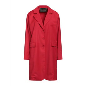 【送料無料】 コレクション プリヴェ レディース ジャケット＆ブルゾン アウター Overcoats & Trench Coats Red