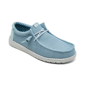 wCf[h Y Xb|E[t@[ V[Y Men's Wally Stretch Slip-On Casual Moccasin Sneakers from Finish Line Cloud Blue