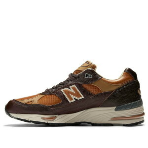 New Balance �j���[�o�����X �����Y �X�j�[�J�[ �yNew Balance 991 'Chocolate Plum Caramel Cafe' M991LB1�z �T�C�Y US_9.5(27.5cm)