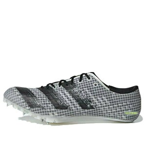 adidas �A�f�B�_�X �����Y �X�j�[�J�[ �yadidas Adizero Finesse Spikesm 'White Black Solar Yellow' FY0335�z �T�C�Y US_8.5(26.5cm)