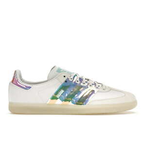 adidas AfB_X Y Xj[J[ yadidas Samba OG White Iridescentz TCY US_12(30.0cm) Grey Six/Pulse Yellow/Core Black