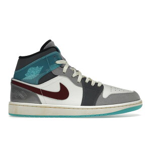 Jordan W[_ Y Xj[J[ yJordan 1 Mid SE Exploration Unitz TCY US_9(27.0cm) Sail/Grey/Blue-Red