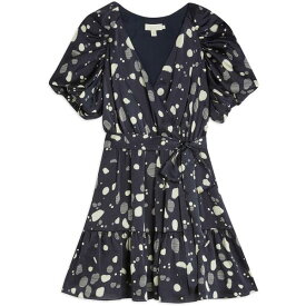 テッドベーカー レディース ワンピース トップス Steviee Puff Sleeve Faux Wrap Dress