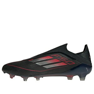 adidas �A�f�B�_�X �����Y �X�j�[�J�[ �yadidas F50 Elite Laceless FG 'Core Black Iron Metallic Lucid Red' IE1215�z �T�C�Y US_7(25.0cm)