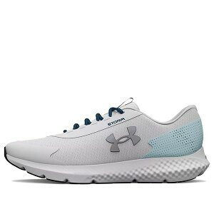 Under Armour アンダーアーマー レディース スニーカー Halo Grey / Fuse Teal 【(WMNS) Under Armour Charged Rogue 3 Storm 'Halo Grey Fuse Teal' 3025524-100】 サイズ US_6(23.0cm)