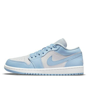 Air Jordan �W���[�_�� ���f�B�[�X �X�j�[�J�[ Grey/University Blue/Aluminium/White �y(WMNS) Air Jordan 1 Low 'Aluminum' DC0774-050�z �T�C�Y US_9(26.0cm)