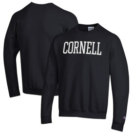 チャンピオン メンズ パーカー・スウェットシャツ アウター Cornell Big Red Champion Eco Powerblend Crewneck Sweatshirt Black