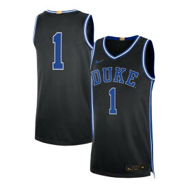 ナイキ メンズ ユニフォーム トップス #1 Duke Blue Devils Nike Limited Authentic Jersey Black
