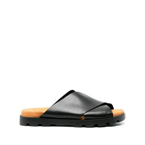�J���y�[�� �����Y �T���_�� �V���[�Y Brutus leather sandals Black