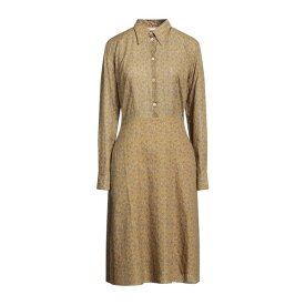 【送料無料】 マッシモ アルバ レディース ワンピース トップス Midi dresses Mustard