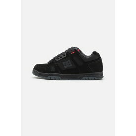 ディーシー レディース スニーカー シューズ STAG UNISEX - Trainers - black/grey/red