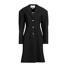 【送料無料】 ガニー レディース ジャケット＆ブルゾン アウター Overcoats & Trench Coats Black