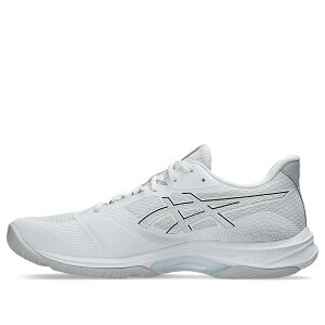 ASICS �A�V�b�N�X �����Y �X�j�[�J�[ �yASICS Netburner Ballistic FF 4 'White Pure Silver' 1053A079-100�z �T�C�Y US_10(28.0cm)