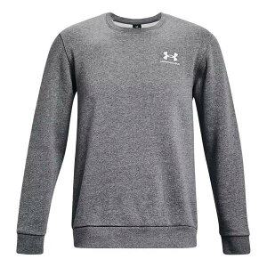 Under Armour A_[A[}[ Y Xj[J[ yUnder Armour Icon Fleece Crew Sweatshirt 'Pitch Grey Medium Heather' 1374250-012z TCY US_M_S