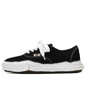 Maison MIHARA YASUHIRO �~�n�����X�q�� �����Y �X�j�[�J�[ �yMaison MIHARA YASUHIRO BAKER OG Sole Canvas Low-top Sneaker 'Black' A02FW704-BLK�z �T�C�Y US_6(24.0cm)