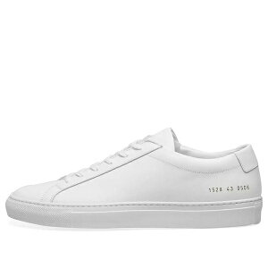 Common Projects �R�����E�v���W�F�N�c �����Y �X�j�[�J�[ �yCommon Projects Achilles Low 'White' 1528-0506�z �T�C�Y US_11(29.0cm)